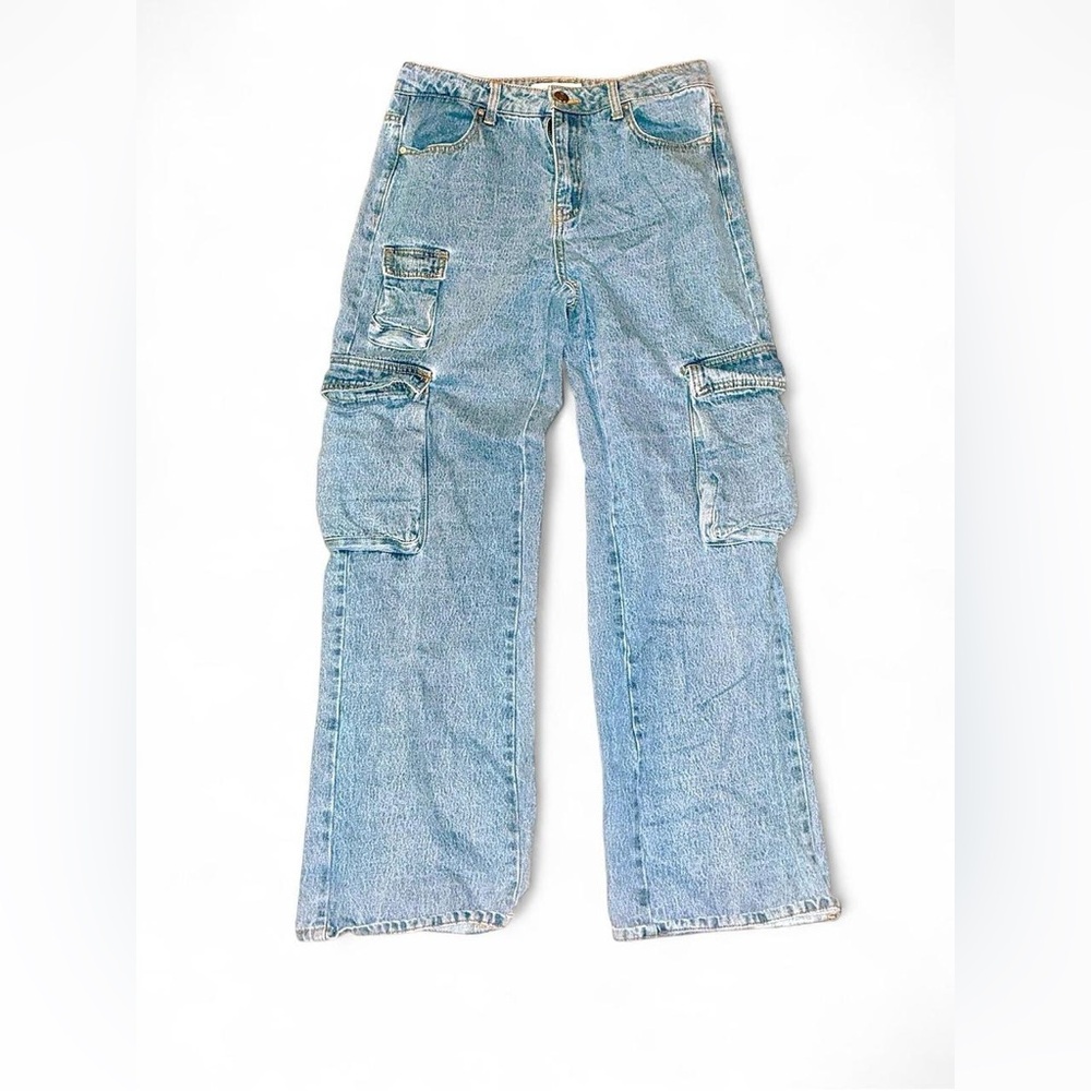 Women's Casual Blue/Gray Boyfriend Jeans